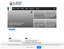 Tablet Screenshot of leoaffairs.com